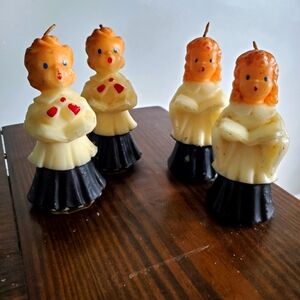 Vintage Christmas 1950s GURLEY candles